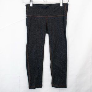 Gap Fit Capri Legging Womens XS Gray Athletic Crop Yoga Gym Workout K03